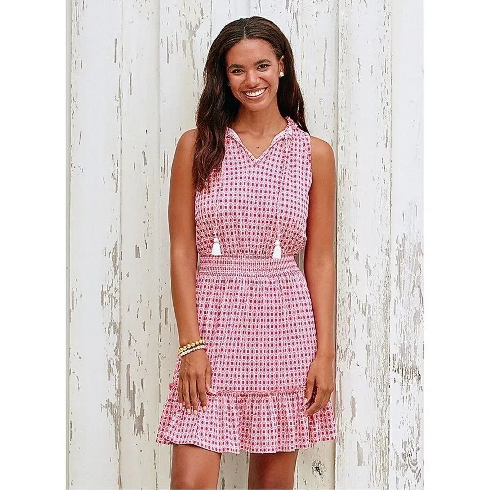 CABANA LIFE Coral Gables Smocked Waist Sundress *NEW*